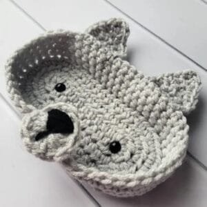 Crochet Bear Glasses Holder, Teddy Bear Eyeglass Tray, Panda, Dog, Bee, Monkey, Frog, Crochet Bear Case Holder, Gift For Her, Gift For Mom